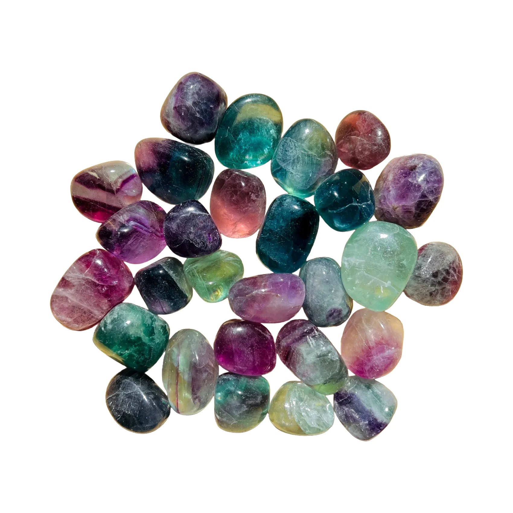 Fluorite Crystals to support Cleansing, Focus & Intuition — clear polished, AA grade directly from China