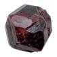 Detail view of AA Grade Garnet raw crystal from Brazil