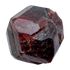 Detail view of AA Grade Garnet raw crystal from Brazil