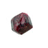 Macro of a single AA grade Garnet crystal from Minas Gerais showing deep red translucency