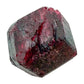 Macro of a single AA grade Garnet crystal from Minas Gerais showing deep red translucency