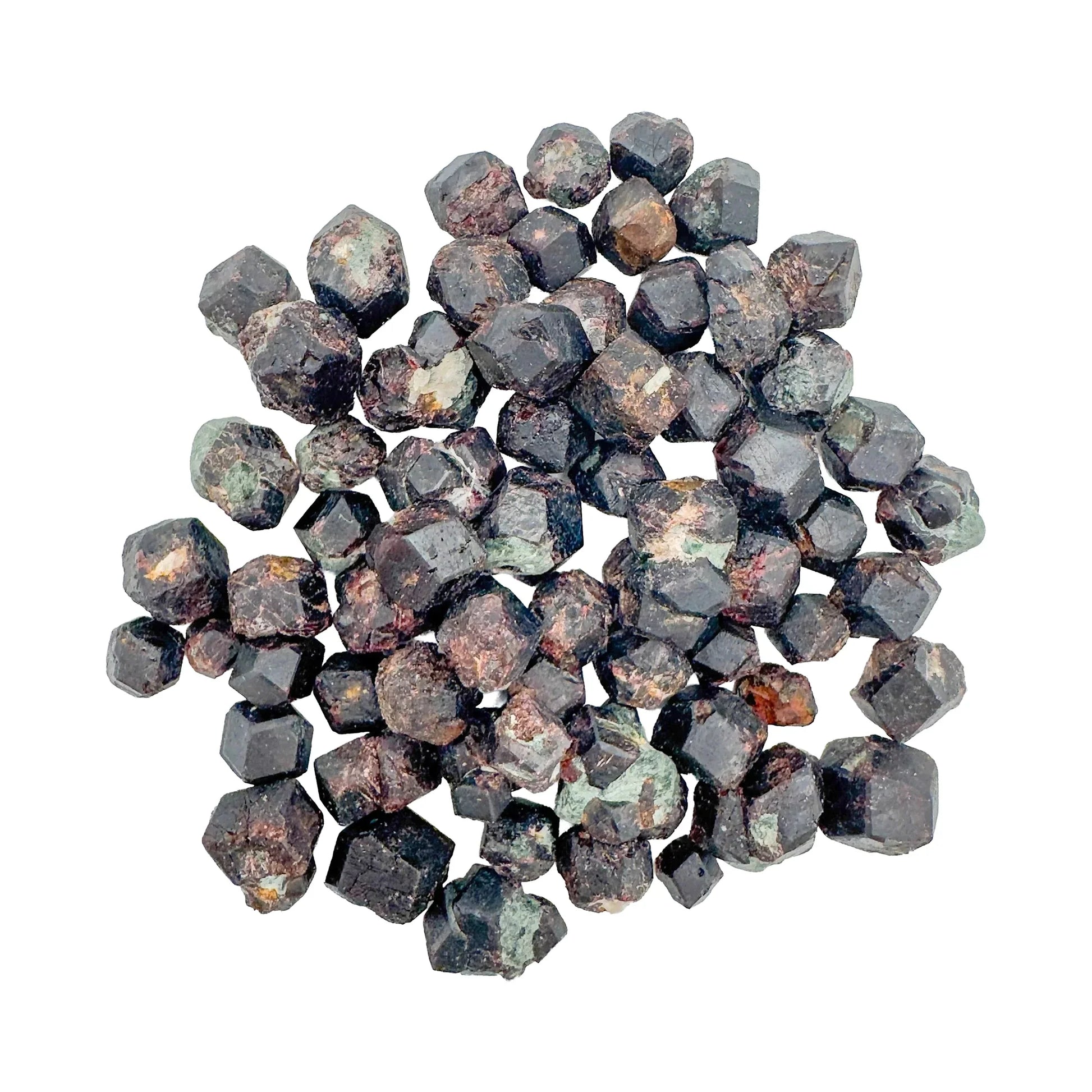 Garnet With Fuchsite Crystals for Emotional Healing, Healing & Self-Love — green rough natural, AA grade from Zimbabwe