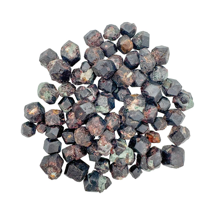 Garnet With Fuchsite Crystals for Emotional Healing, Healing & Self-Love — green rough natural, AA grade from Zimbabwe