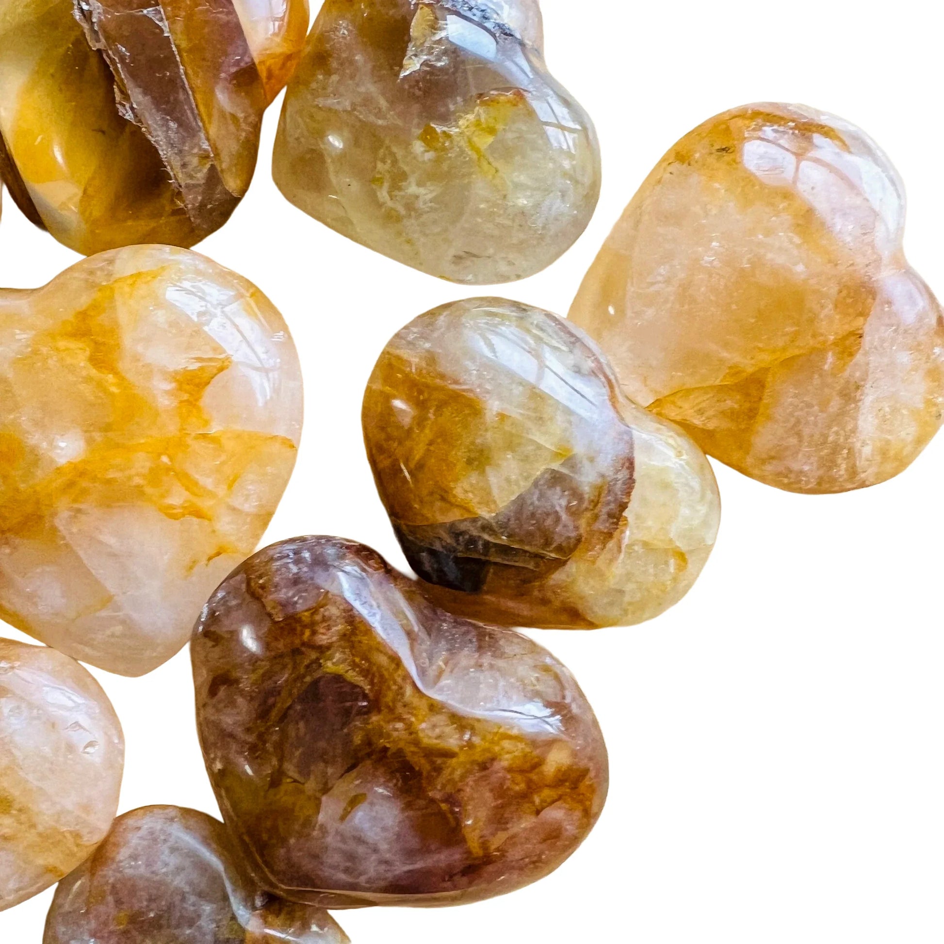 Scale comparison of Golden Healer stone, with form visible in context.