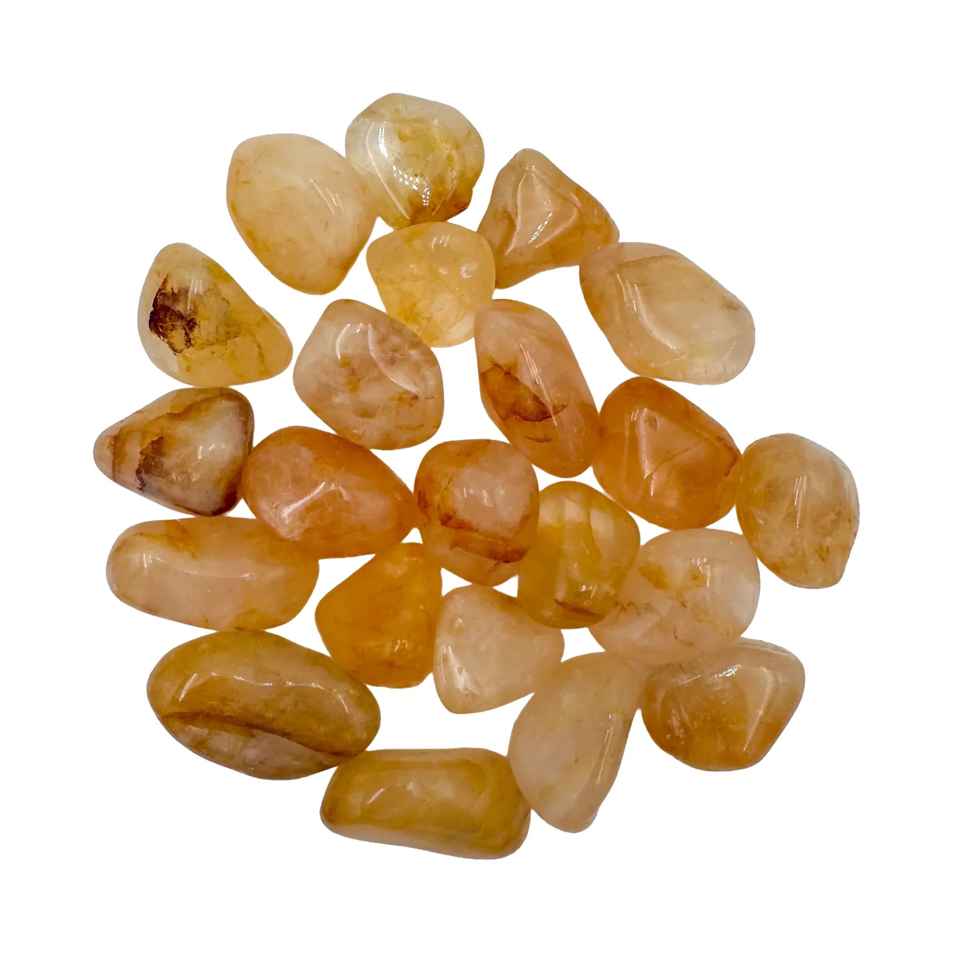 Golden Healer Crystals to support Cleansing, Healing & Manifestation — clear polished, hand-selected AA directly from Madagascar