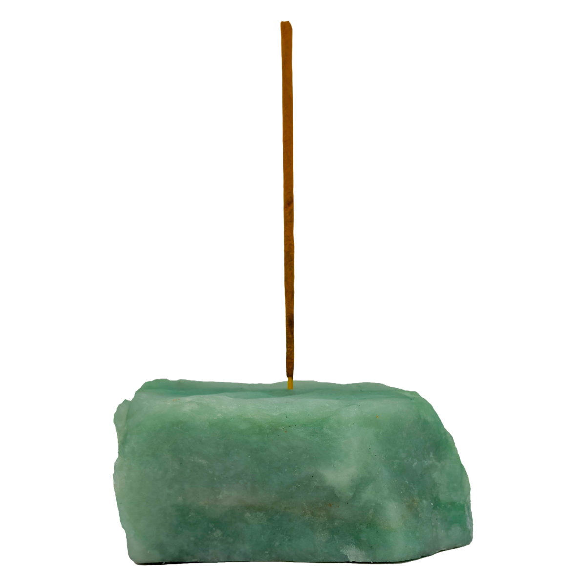 Green Aventurine Incense Holder, A grade, from Minas Gerais, Brazil, third view