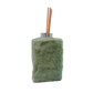 Green aventurine reed diffuser angled view showing fuchsite mica shimmer