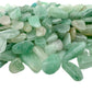Green Aventurine polished crystal chips from Mashonaland West, Zimbabwe