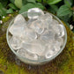Full profile of Grade AAA Clear Quartz tumbled stone ready to ship from Beyond Bohemian