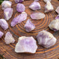 Full profile of Grade A Amethyst raw ready to ship from Beyond Bohemian