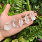 Full profile of Grade AAA Clear Quartz point ready to ship from Beyond Bohemian
