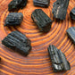 Base detail of Grade AA Black Tourmaline raw