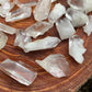 Full profile of Grade AA Clear Quartz point ready to ship from Beyond Bohemian