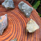 Full profile of Grade A Labradorite raw ready to ship from Beyond Bohemian