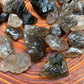Full profile of Grade AA Smoky Quartz raw ready to ship from Beyond Bohemian