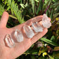 Full profile of Grade AAA Clear Quartz point ready to ship from Beyond Bohemian