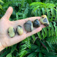 Side perspective of Septarian tumbled stone, for Grounding.