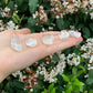 Full profile of Grade AAA Clear Quartz tumbled stone ready to ship from Beyond Bohemian