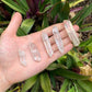 Full profile of Grade A Clear Quartz point ready to ship from Beyond Bohemian
