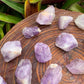 Full profile of Grade A Amethyst raw ready to ship from Beyond Bohemian