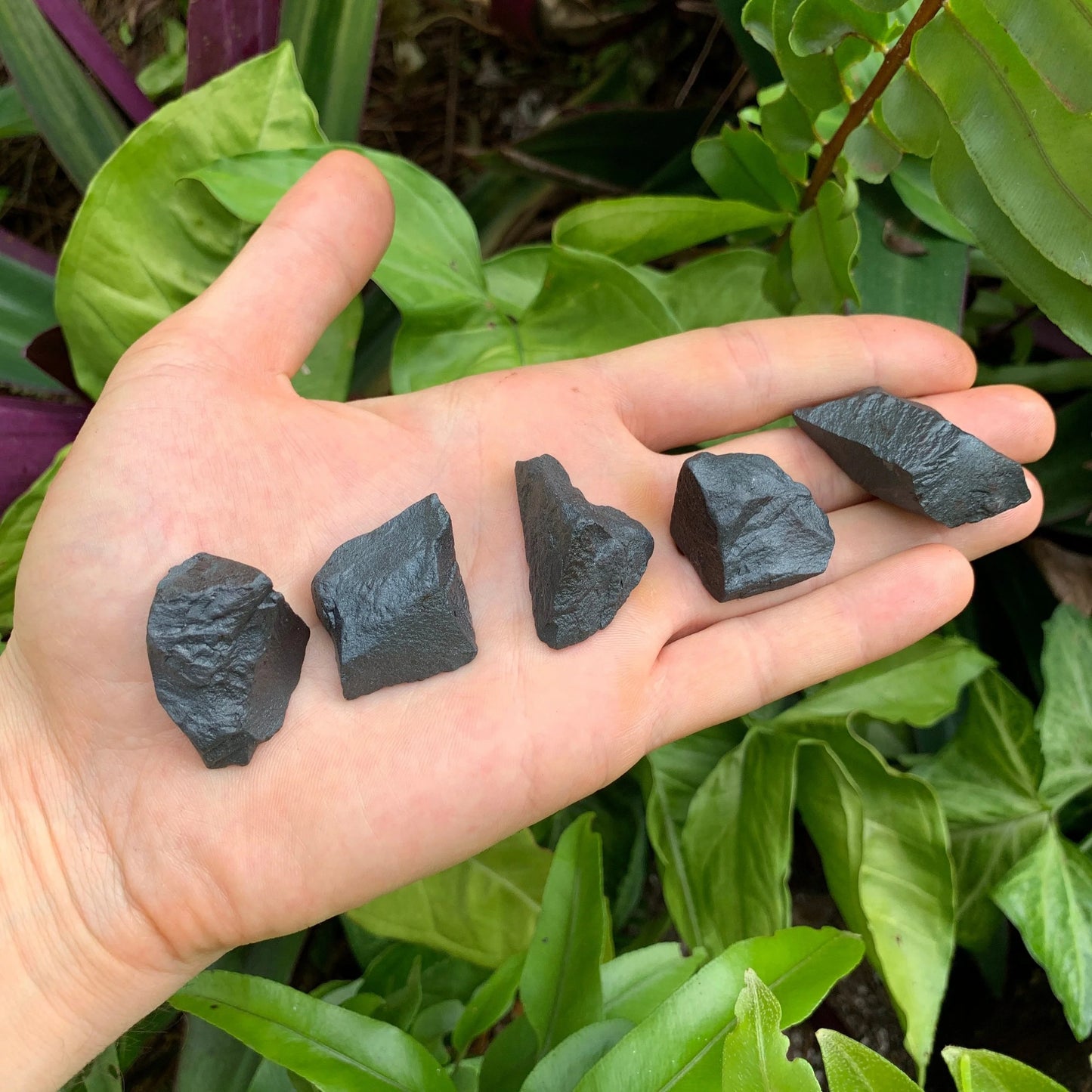 Full profile of Grade AA Hematite raw ready to ship from Beyond Bohemian