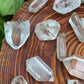 Full profile of Grade A Clear Quartz point ready to ship from Beyond Bohemian
