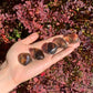 Full profile of Grade AAA Smoky Quartz tumbled stone ready to ship from Beyond Bohemian