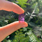 Full profile of Grade AAA Amethyst tumbled stone ready to ship from Beyond Bohemian