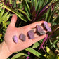 Full profile of Grade A Purpurite raw ready to ship from Beyond Bohemian