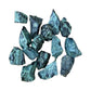 Kambaba Jasper Crystals traditionally associated with Emotional Healing, Grounding & Healing — black rough, A grade Madagascar-sourced