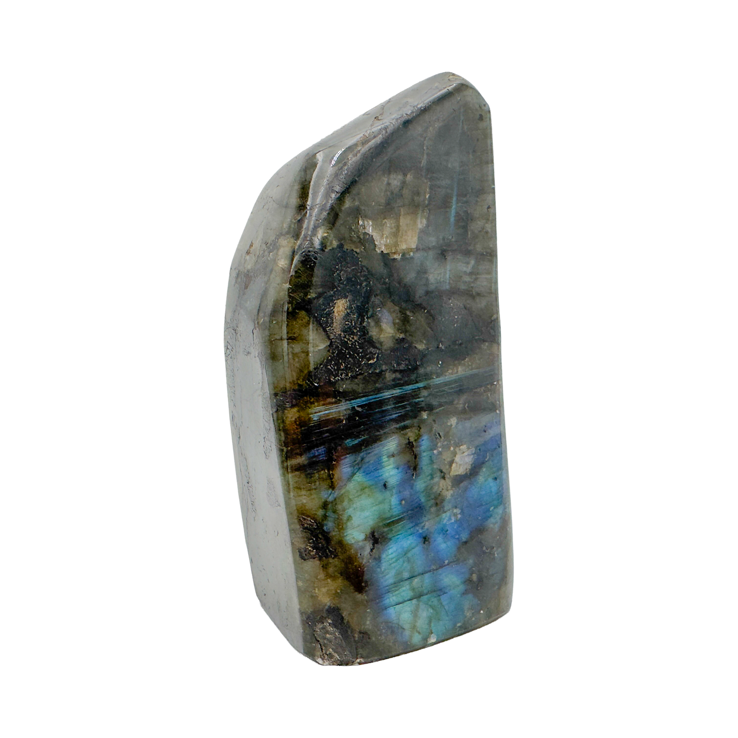 Hero scatter view of Labradorite freeform from Atsimo-Andrefana, Madagascar