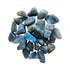 Labradorite Tumbled Stones for Intuition, Manifestation & Meditation — gray polished, AA grade Madagascar-sourced