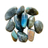 Tumbled Labradorite Crystals for Intuition, Manifestation & Meditation — gray polished, AA grade Madagascar-sourced