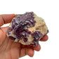 Detail shot of Grade AA Lepidolite cluster under natural light