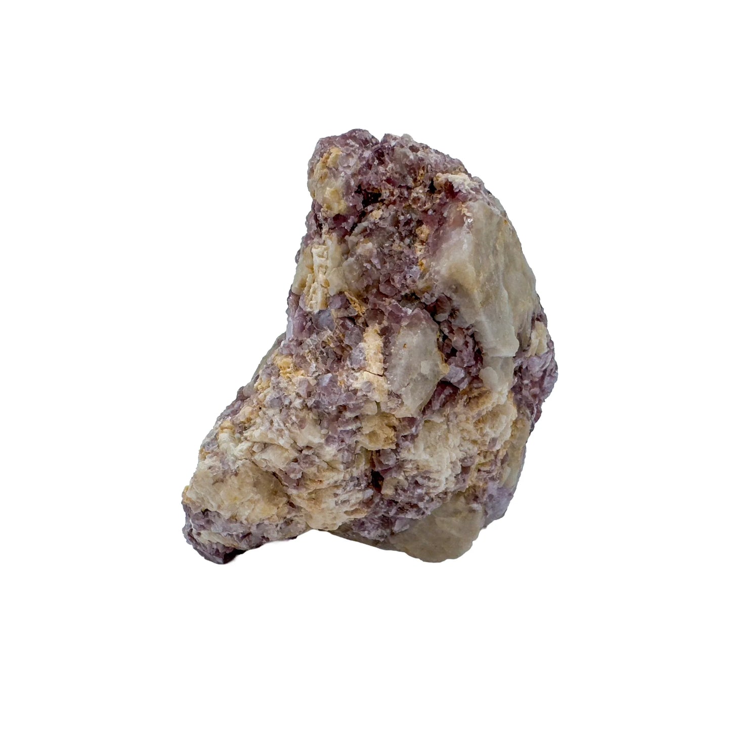 Aerial view of Lepidolite specimen, from Brazil.