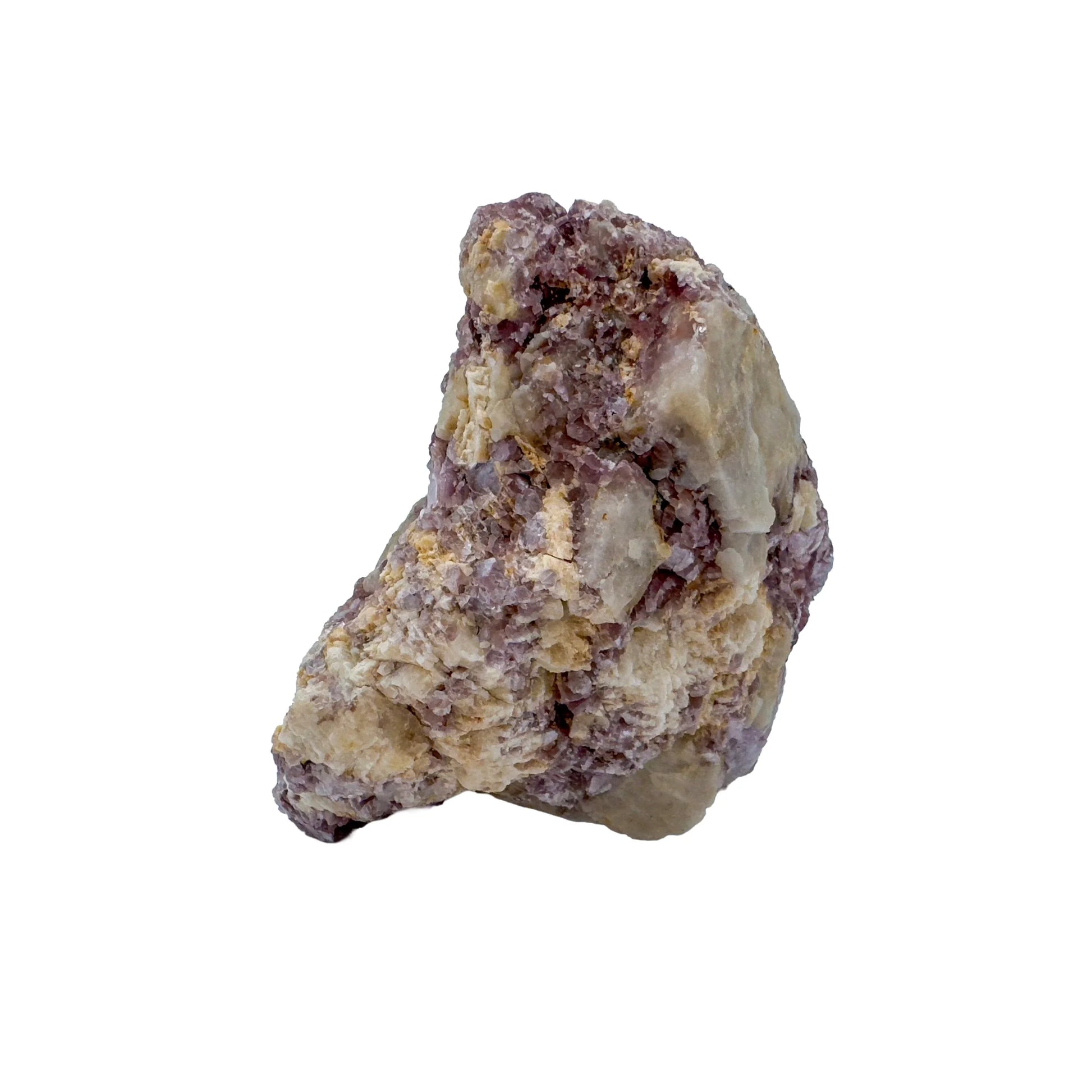Aerial view of Lepidolite specimen, from Brazil.
