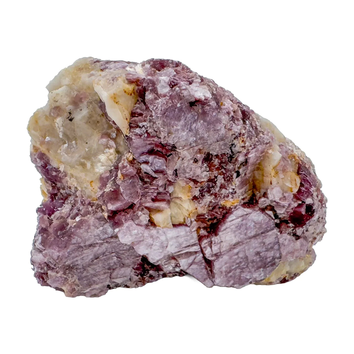 Lifestyle view of a single Lepidolite specimen from Minas Gerais, Brazil.