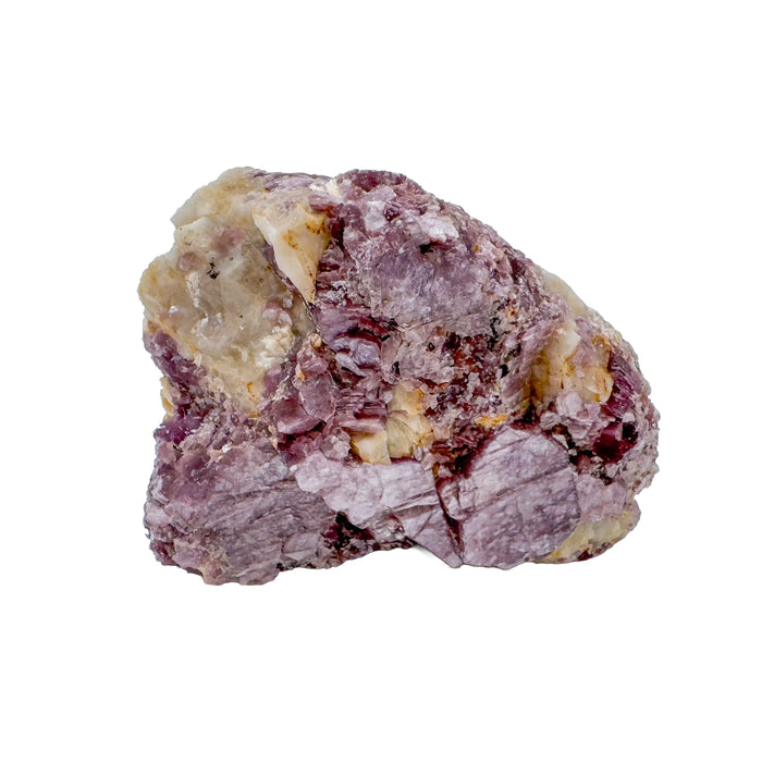 Lifestyle view of a single Lepidolite specimen from Minas Gerais, Brazil.
