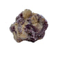 Color detail of Lepidolite specimen, from Brazil, showing natural texture.