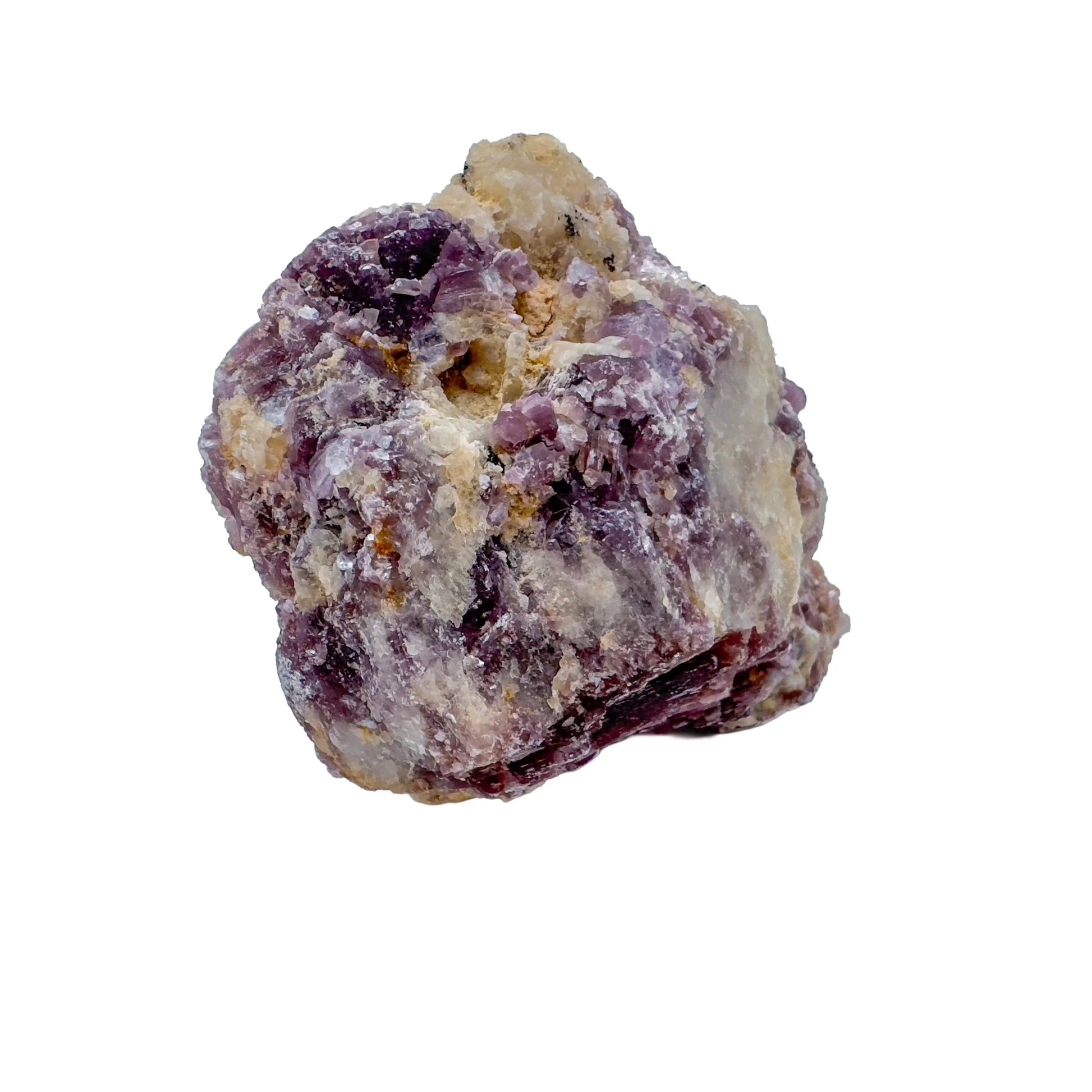 Opposite side of Grade AA Lepidolite specimen, often paired with practices around Stress Relief.