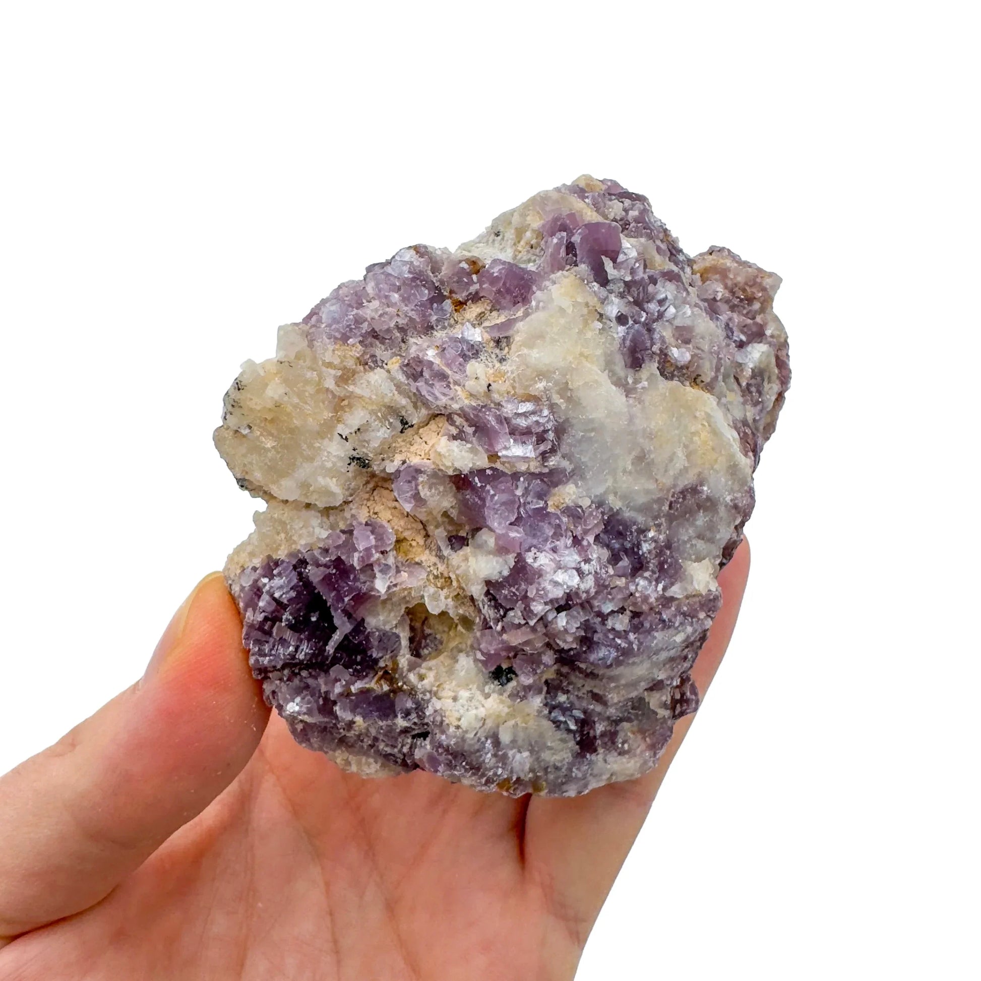 Full profile of Grade AA Lepidolite cluster ready to ship from Beyond Bohemian