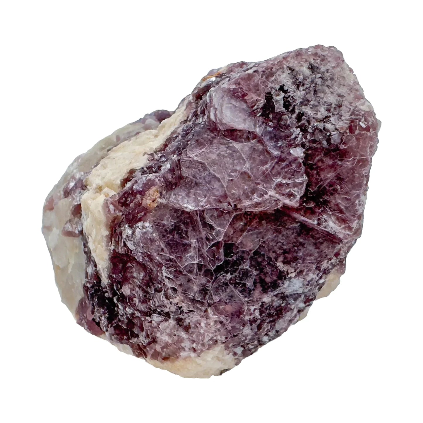 Lepidolite Crystal Specimen traditionally associated with Anxiety Relief, Calm & Emotional Healing — pink natural Brazil-sourced
