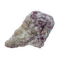 Side profile of Lepidolite specimen, showing natural color depth, sourced from Brazil.