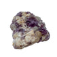 Bottom side of Lepidolite specimen, sourced from Minas Gerais, Brazil, showing characteristic color.
