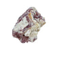 Magnified detail of Grade AA Lepidolite specimen, showing earthy tone, for Stress Relief.