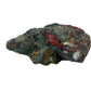 Natural light context of Bloodstone specimen, from Hhohho, Eswatini, captured in soft, even lighting.