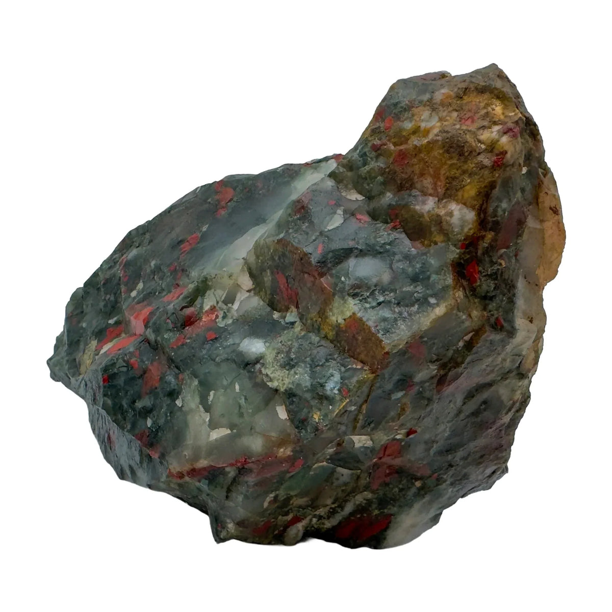Bloodstone specimens from Eswatini, AA grade, green and red, view 12