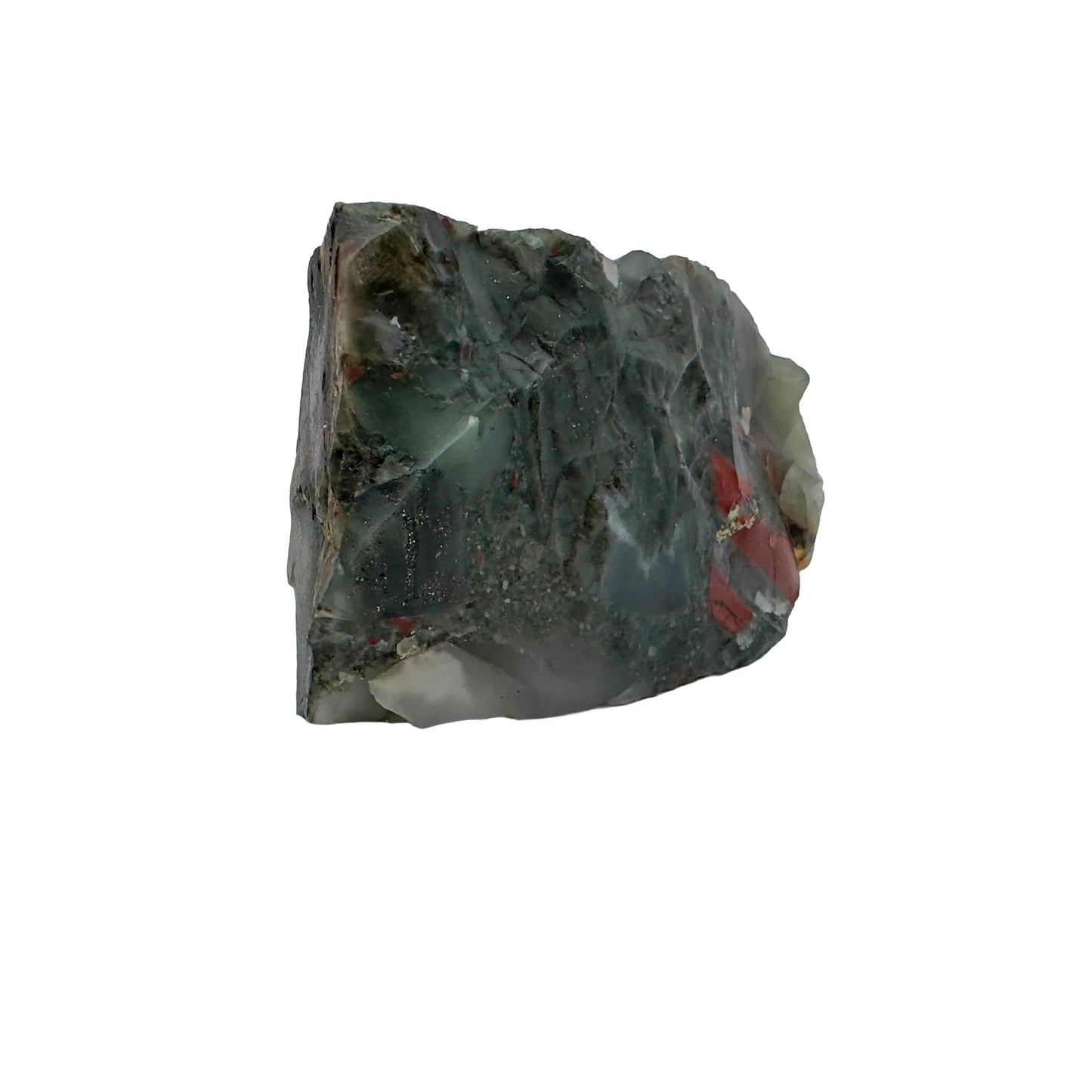 Surface detail of Bloodstone specimen, from Eswatini.