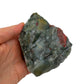 Back view of Grade AA Bloodstone specimen showing natural surface