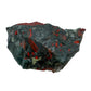 Side-on view of Bloodstone specimen, showing natural sheen.